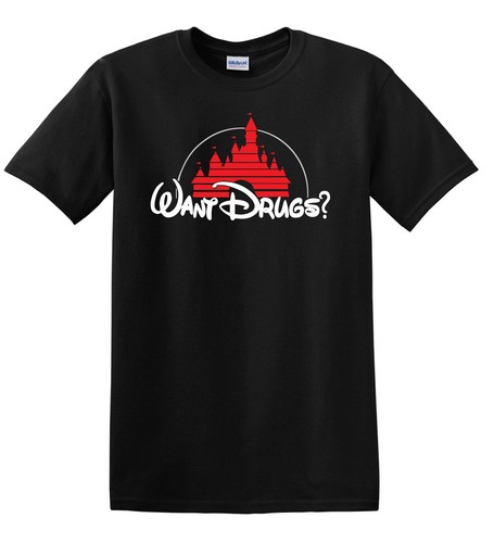 Vuoi droghe shirt - t-shirt, parodia
