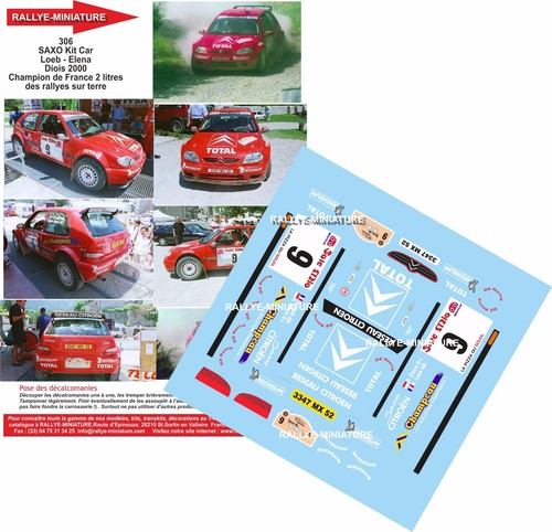 Decals ref 0306 - 0306, citroen