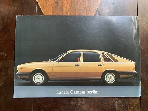 Depliant auto vintage lancia - auto,