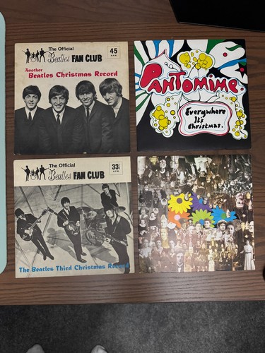 The beatles fan club christmas - beatles,
