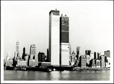 Foto vintage Torri Gemelle in