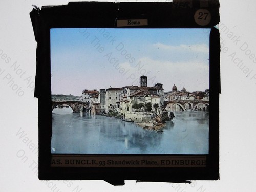 Rome italy tiber island isola - tiber,