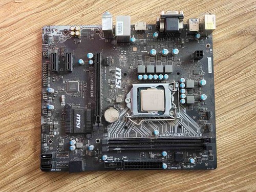 Scheda madre msi h110m eco - eco, con