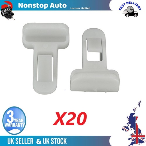 20x clip fissaggio - clip,