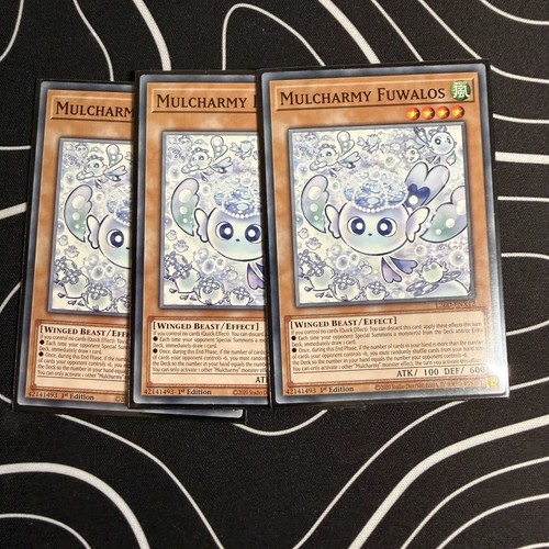 3x mulcharmy fuwalos - yu-gi-oh!,