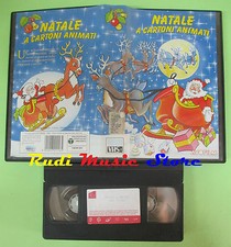 VHS film NATALE A CARTONI ANIMATI animazione 1993 AVO FILM 321153 (F105*)*no dvd