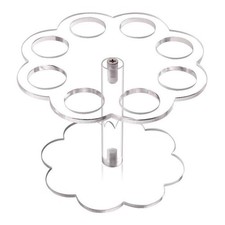 Espositore da banco in acrilico vetrina i tuoi coni gelato splendidamente