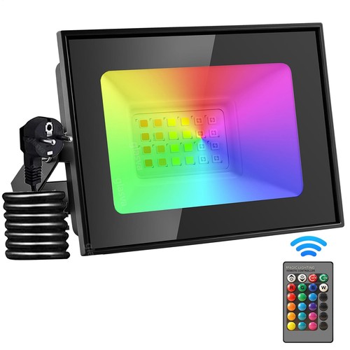 Proiettore led rgb - rgb, 20w
