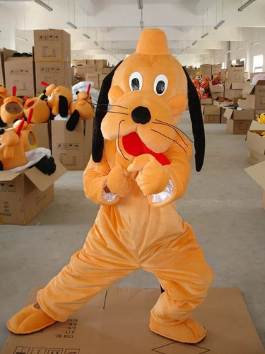 Costume mascotte cane cartone