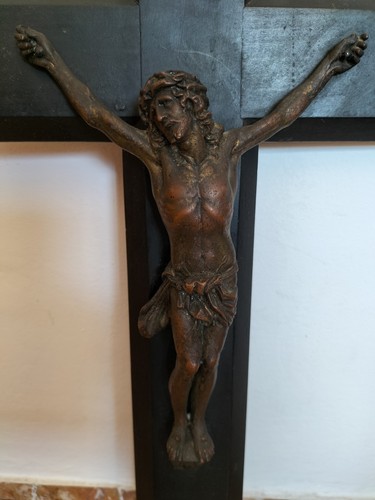 Crocifisso legno cristo - legno,
