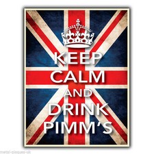 KEEP CALM AND DRINK PIMM'S -
