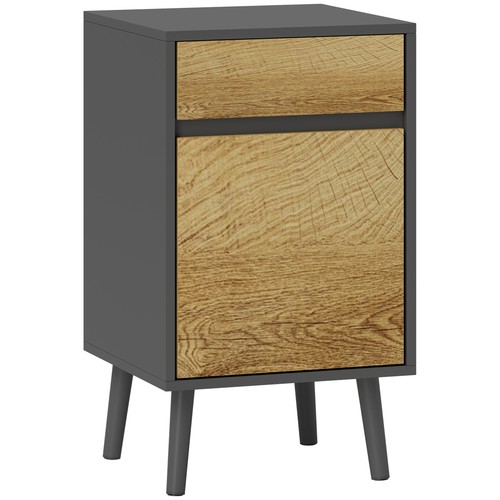 Homcom comodino con cassetto - homcom,