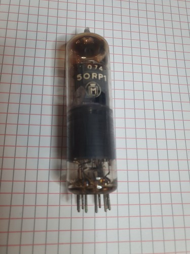 Valvola radio epoca 50rp1 - radio,