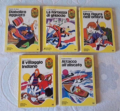 Lotto libretti giallo dei - lotto,