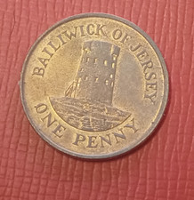 Jersey moneta 1 penny 1994 elisabetta II