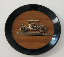 QUADRO QUADRETTO AUTO D'EPOCA PICTURE VINTAGE CAR CHALMERS DETROIT 1909 16 CM