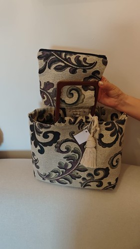 Borsa eleonora grande blu - borsa,