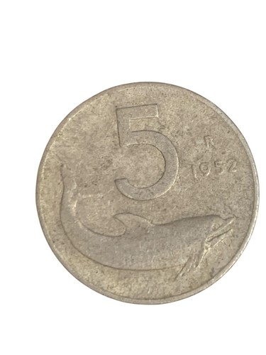 Antica moneta lire delfino - moneta,