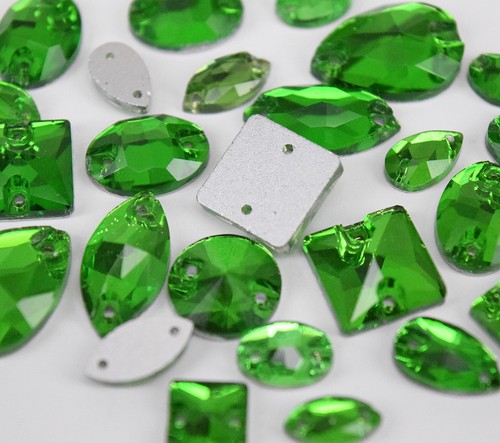Forme miste misure verde erba