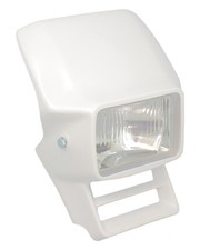 Mascherina Portafaro Honda XL 600 XR 250 XR 600 Cemoto Faro colore bianco