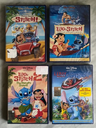 Dvd lilo stitch sigillati - &, stitch"