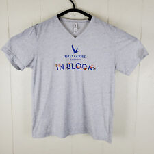 Camicia grigia oca uomo extra large grigia grafica girocollo manica corta elasticizzata