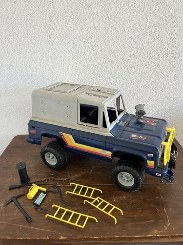 Vintage big jim jeep - jeep, mattel