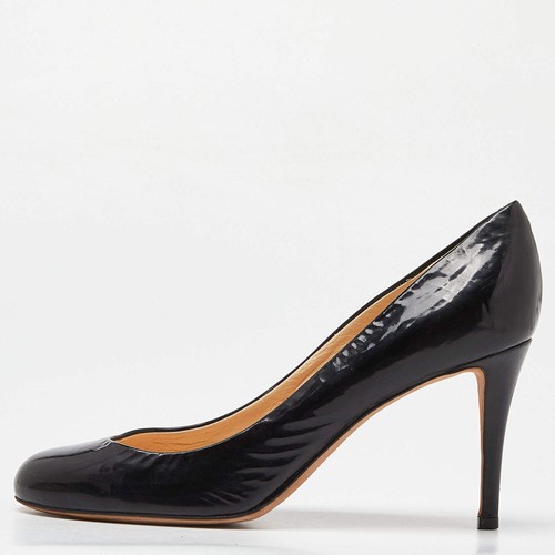 Giuseppe zanotti black patent - black,