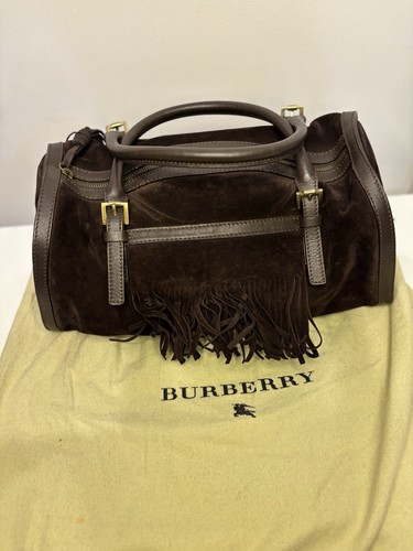 Borsa mano burberry marrone - a,