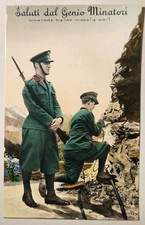 CARTOLINA MILITARE - SALUTI DAL GENIO MINATORI, FASCISMO 1941