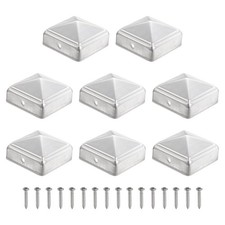 8Pcs Pyramid Lids for Fence