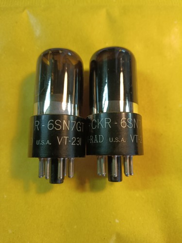 Pair ken rad - , 6sn7gt