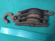 carrucola paranco tripla puleggia portata 500Kg,peso 4,5 Kg