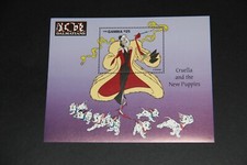 Gambia -101 Dalmati - Crudelia e i Cuccioli Nuovi - Foglio Francobolli 1997 Disney