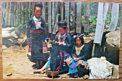 Cartolina epoca ragazze - cartolina,