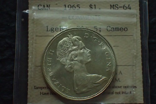 1965 dollar 64 lge - 1965,, ms-64,