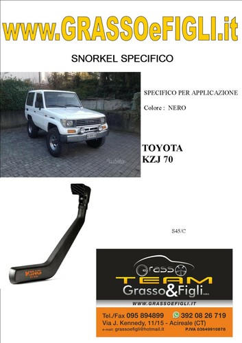 Kit snorkel aspirazione - snorkel,