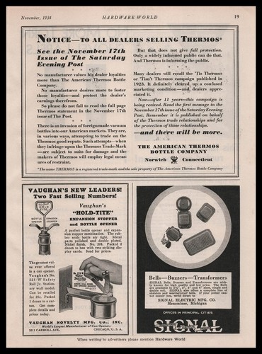 1934 signal electric mfg - electric,