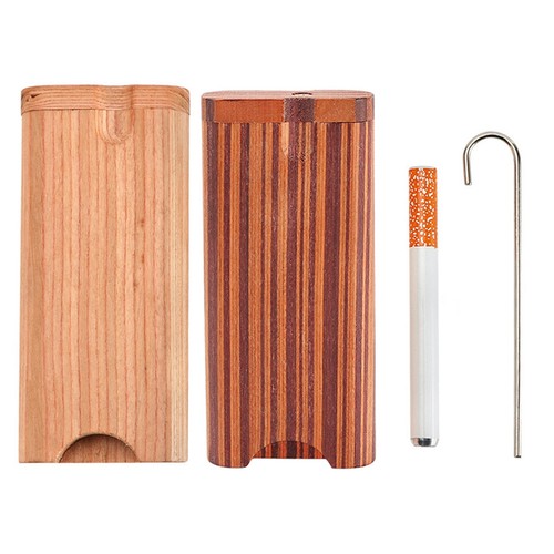 Wooden dugout box - dugout, smoking