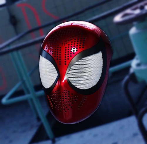 Spider man faceshell ultimate - faceshell,