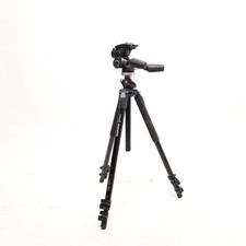 Manfrotto 190 Treppiede in alluminio a 3 sezioni con testa 804RC2 -VM 7198-