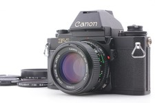 [Ecc+5] CANON Nuova fotocamera pellicola F-1 AE 35mm nuova obiettivo FD 50mm F/1.4 NFD dal GIAPPONE