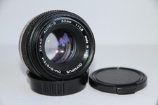 Olympus Zuiko OM 50mm f/1.8 obiettivo principale manuale standard. Vedi descrizione.