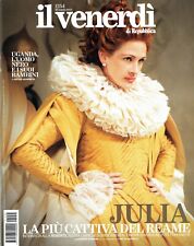 VENERDì 2012/1254=JULIA ROBERTS=MARINA ABRAMOVIC=FRANCESCO PANNOFINO=RENZO ROSSO