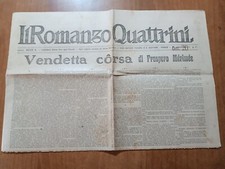IL ROMANZO QUATTRINI n. 63 (1911) Prospero Mérimée VENDETTA CORSA
