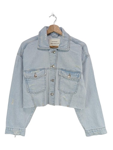 Stradivarius giacca denim - giacca,