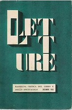 Letture. Rassegna critica del