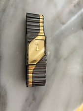 Seiko Quartz 2Y00-5E10 Vintage Made in Japan - Cassa Geometrica Oro - Anni 80 Retro Wa