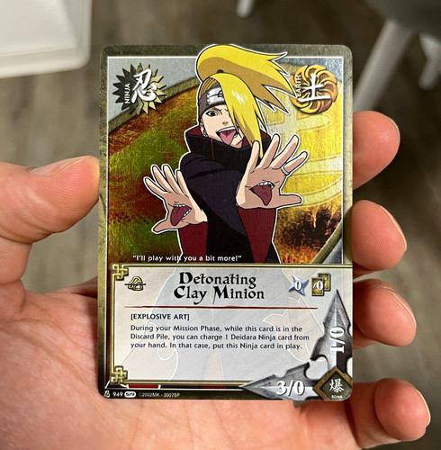 Naruto ccg card - naruto, detonating