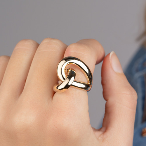 Anello grande fiocco - anello,